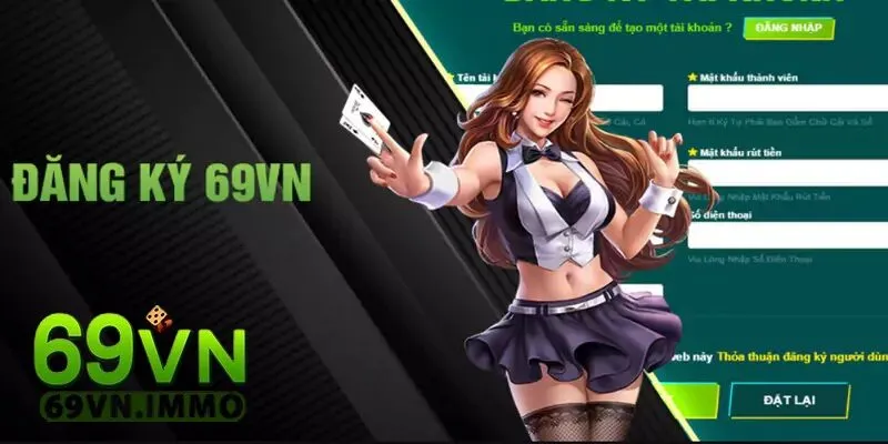 Đăng Ký 69vn 3 Đăng ký để tham gia trải nghiệm 69vn